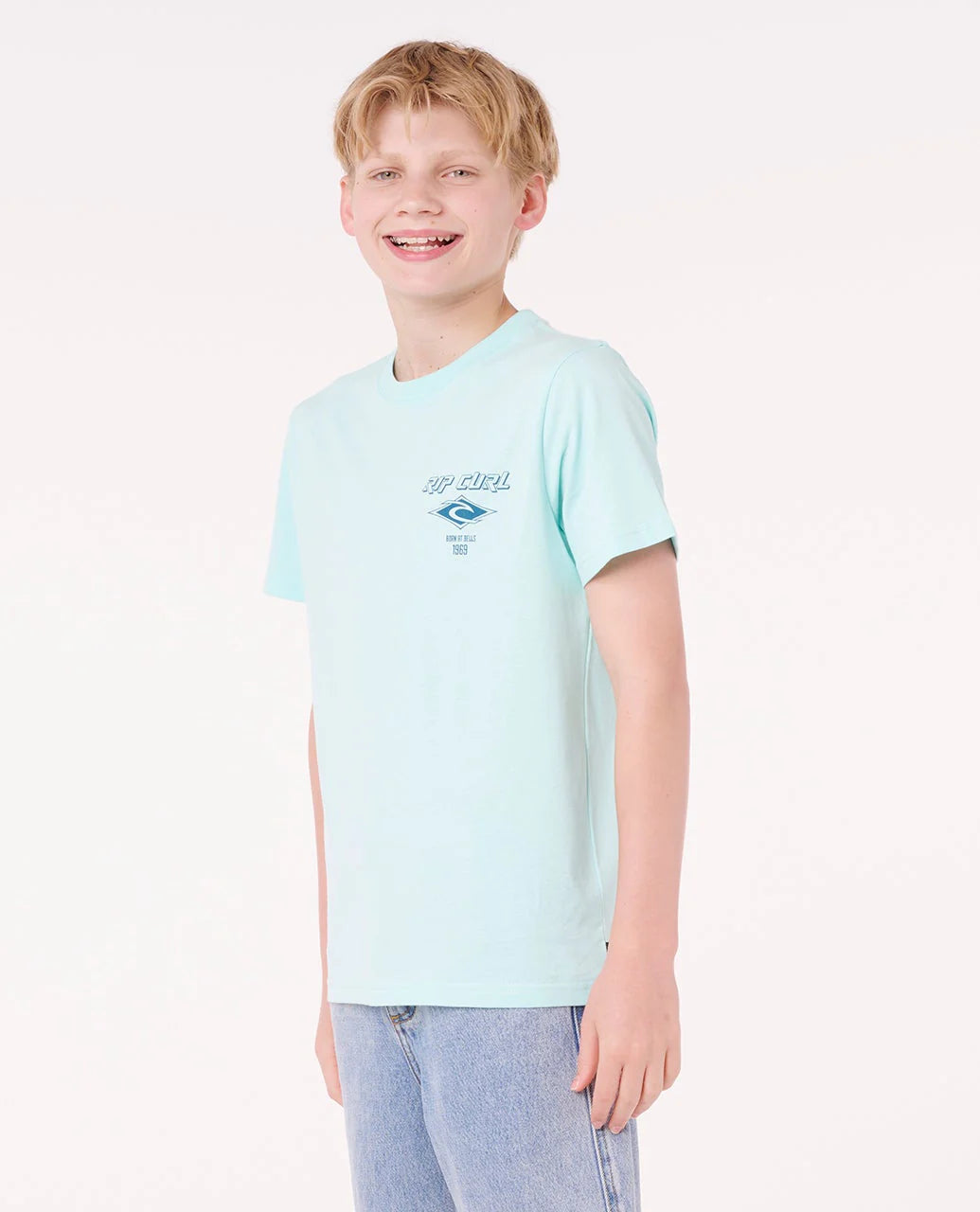 RIP CURL FADEOUT ICON BOYS SS TEE