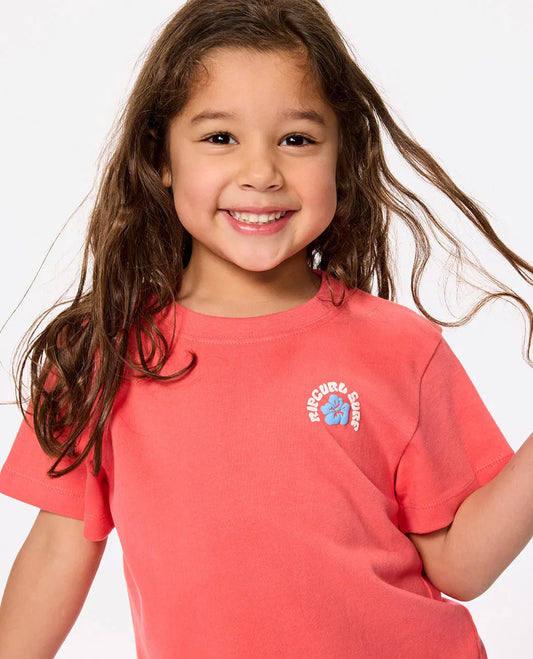 RIP CURL LUXE SURF STANDARD TEE GIRL