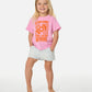 RIPCURL GIRLS SUN SWELL DOLPHIN TEE