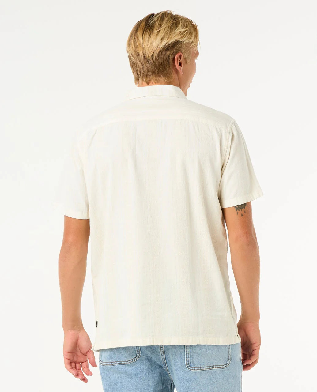 RIP CURL MEN'S RAW ENERGY STRIPE S/S SHIRT