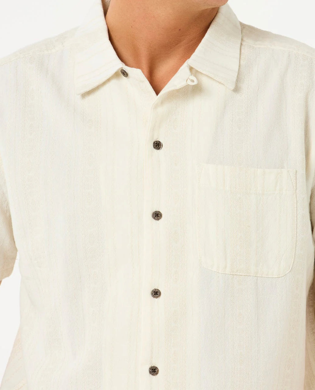 RIP CURL MEN'S RAW ENERGY STRIPE S/S SHIRT
