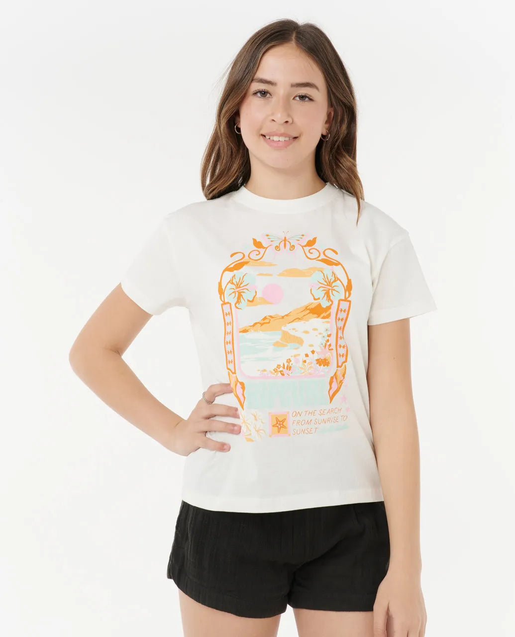 RIP CURL SUNSET SKIES ART TEE