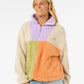 RIPCURL BLOCK PARTY POLAR FLEECE 1/4 ZIP JUMPER