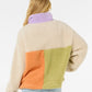RIPCURL BLOCK PARTY POLAR FLEECE 1/4 ZIP JUMPER