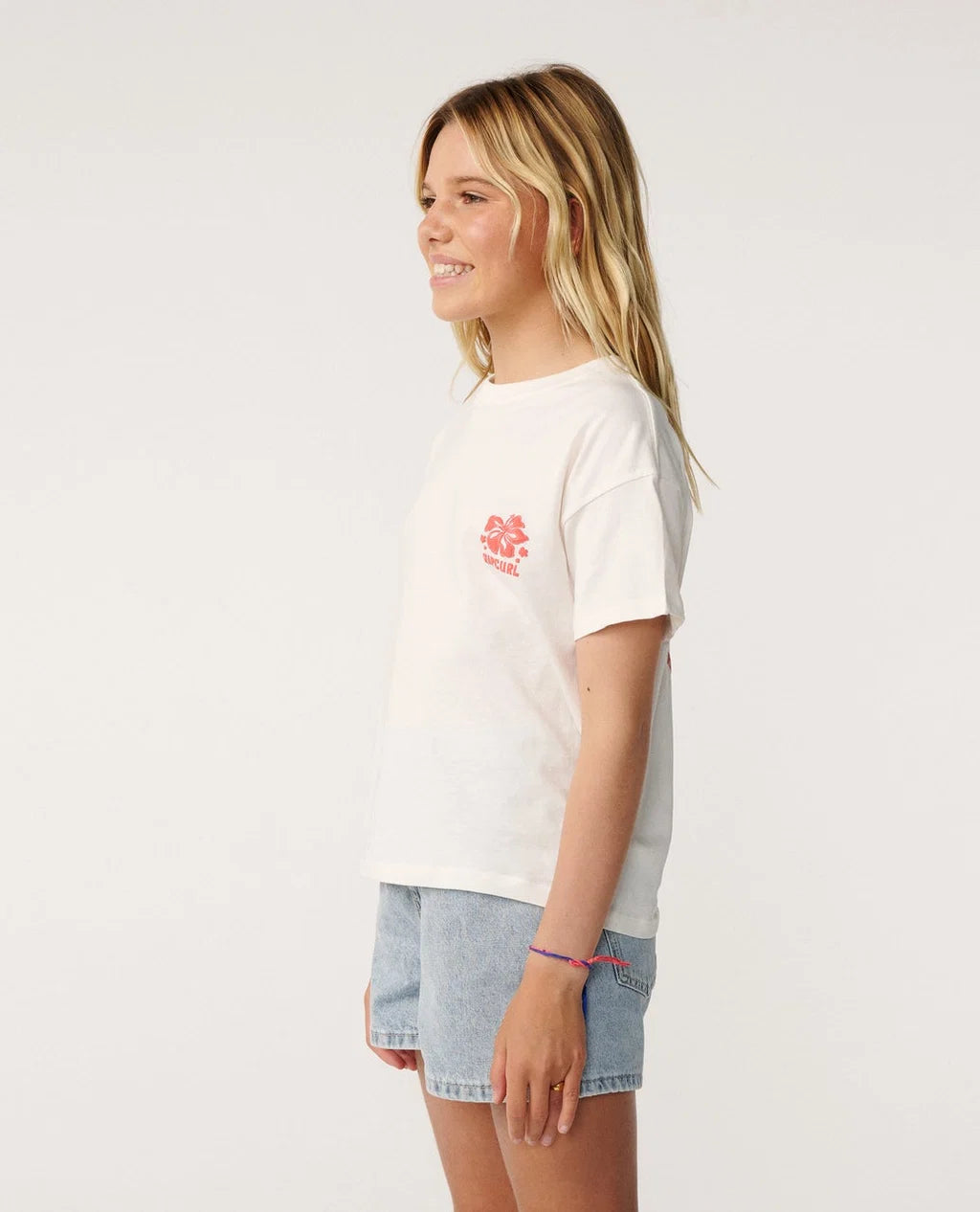 RIPCURL GIRLS PUFF PARTY PACK SS TEE