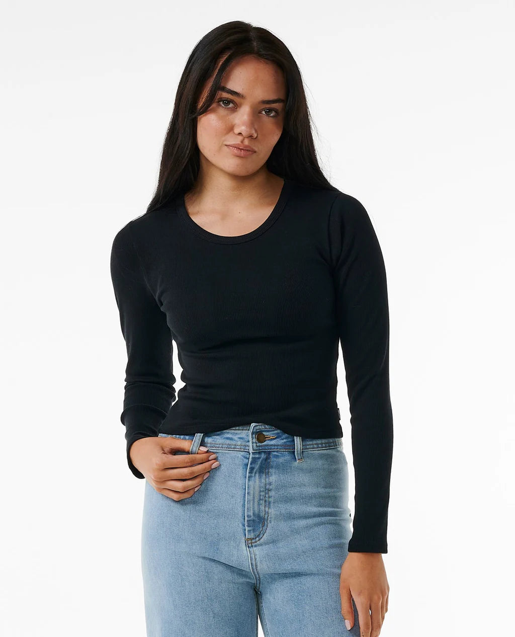 RIPCURL CLASSIC RIBBED L/S TSHIRT