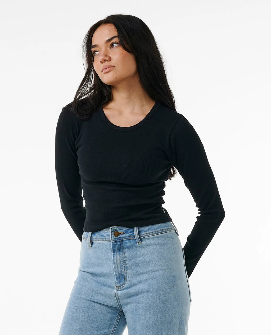 RIPCURL CLASSIC RIBBED L/S TSHIRT
