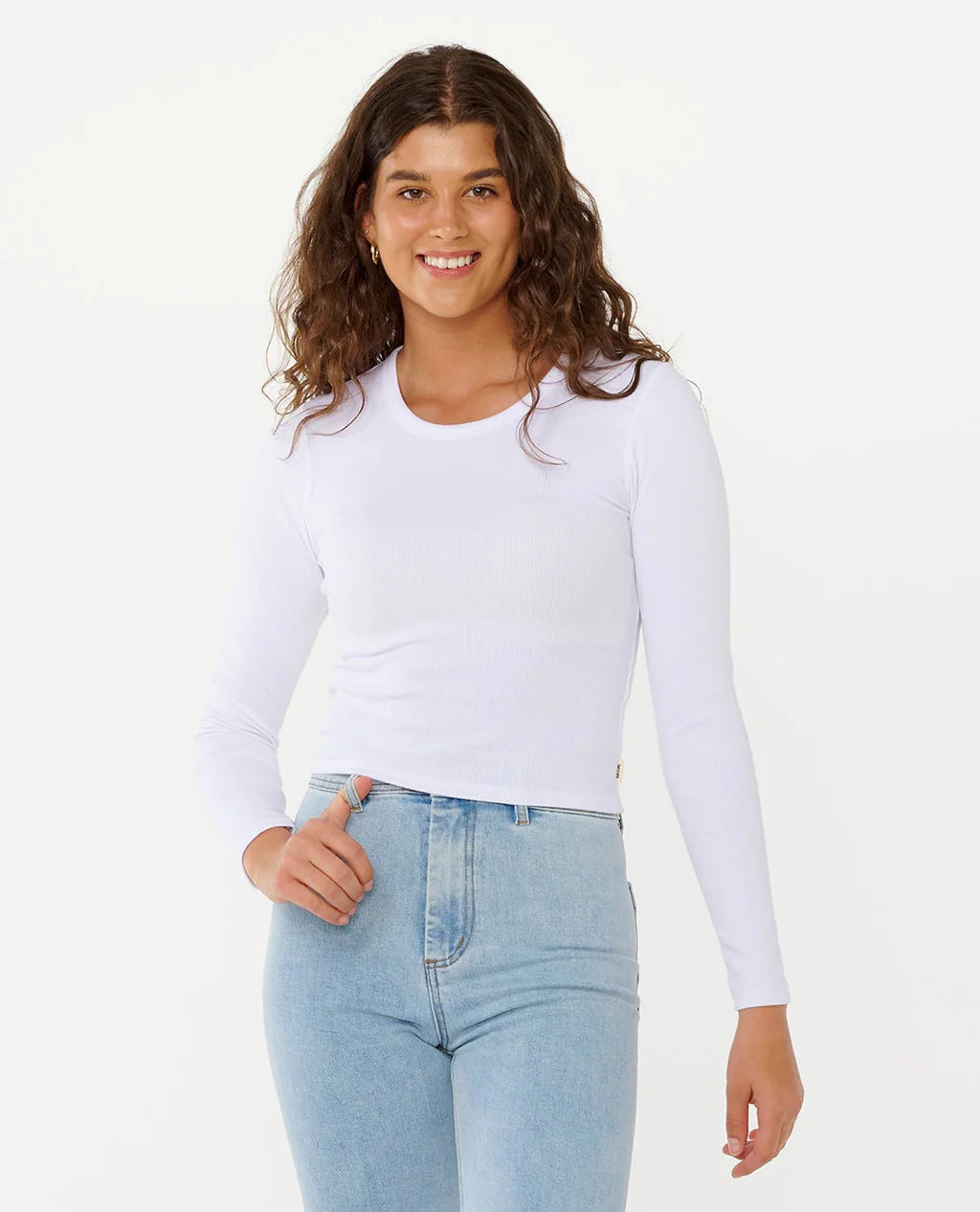 RIPCURL CLASSIC RIBBED L/S TSHIRT