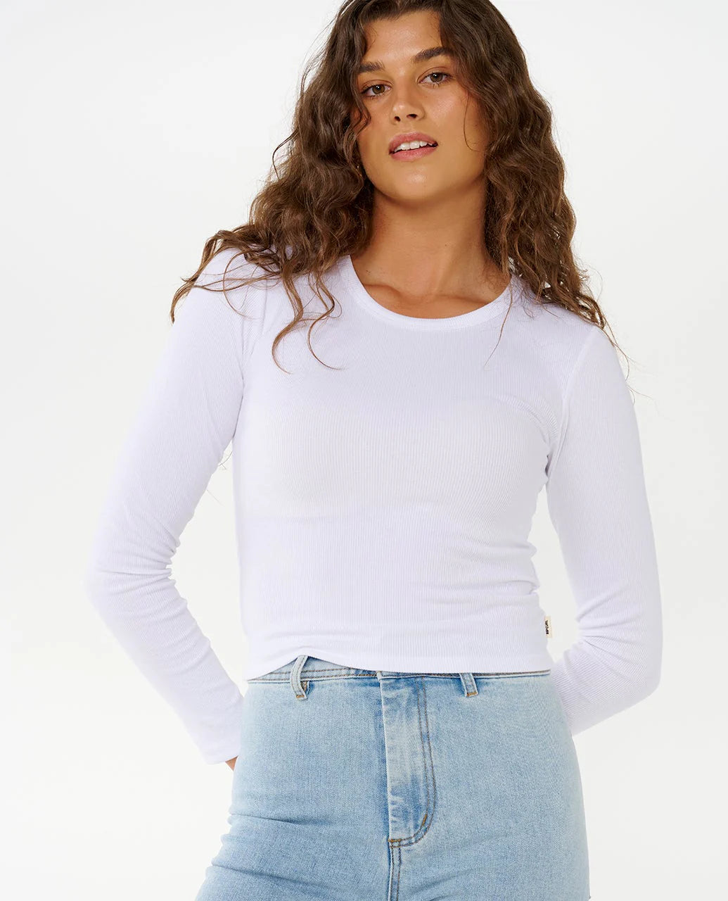 RIPCURL CLASSIC RIBBED L/S TSHIRT