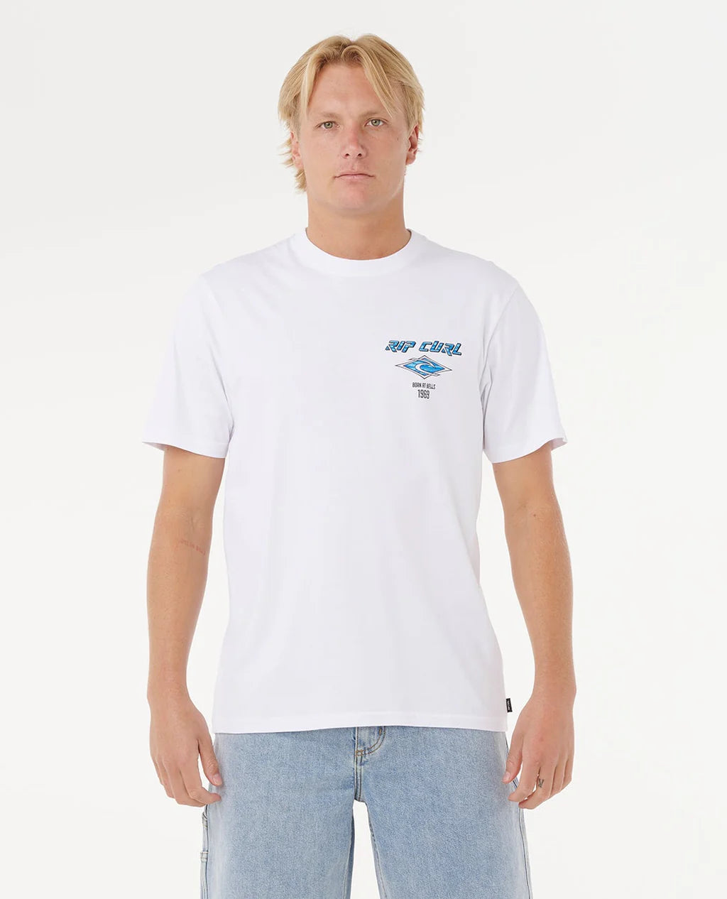 RIPCURL FADE OUT ICON SS TEE