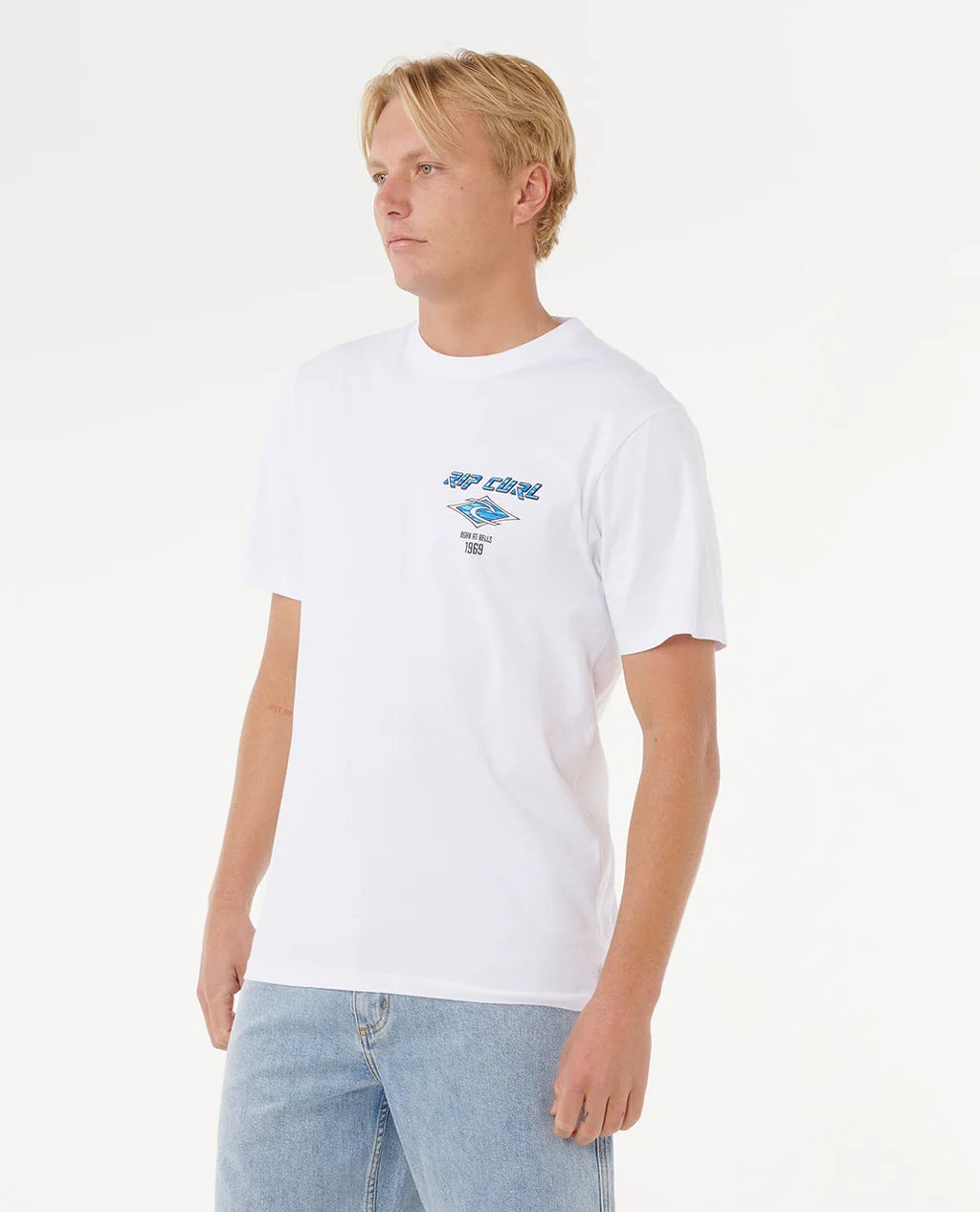 RIPCURL FADE OUT ICON SS TEE
