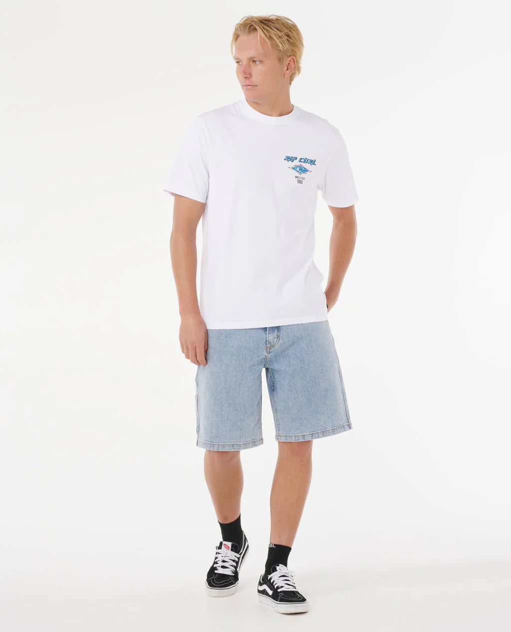 RIPCURL FADE OUT ICON SS TEE