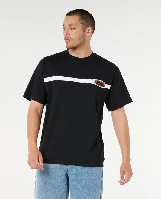 RIPCURL SCRIPT PANEL TEE