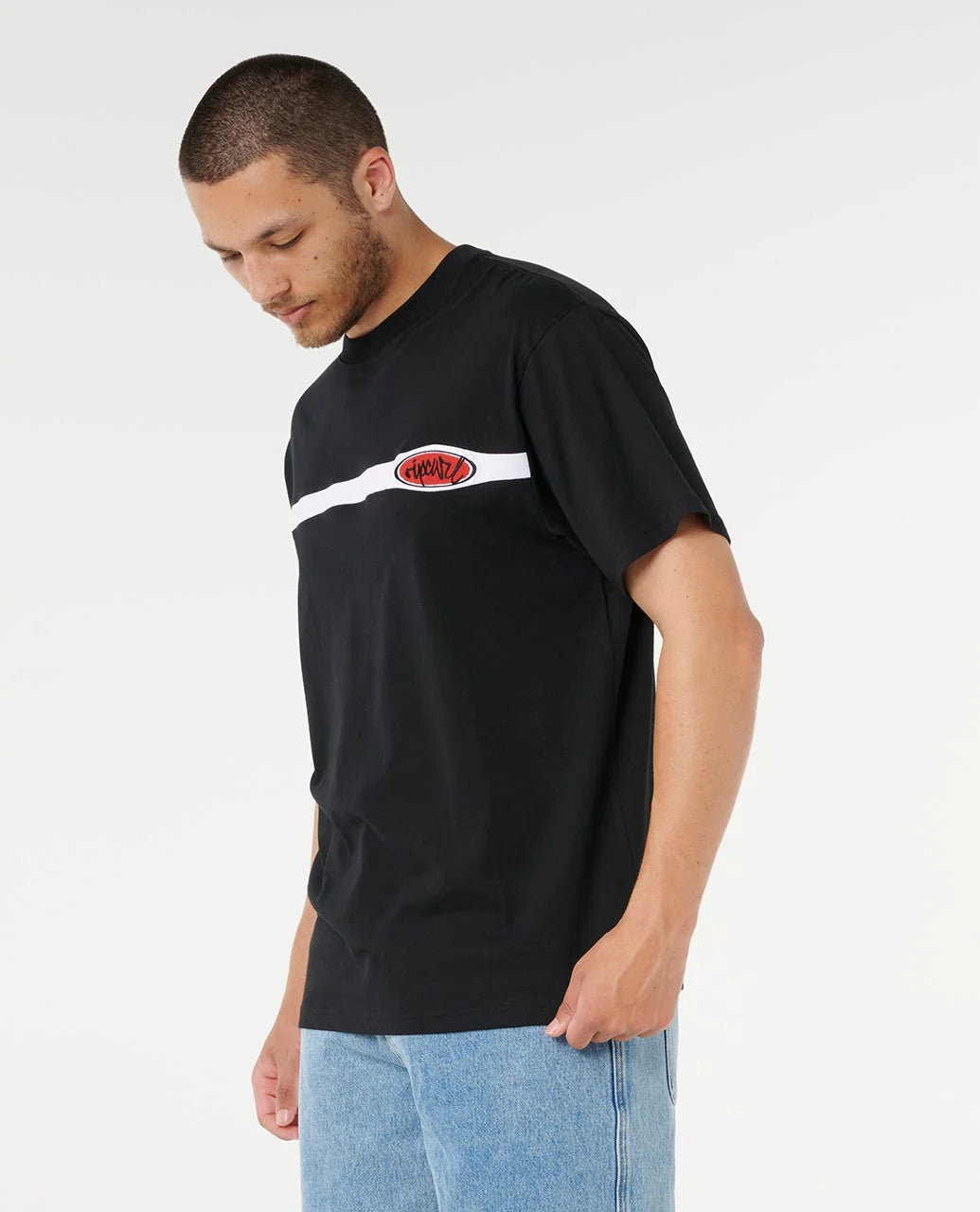 RIPCURL SCRIPT PANEL TEE