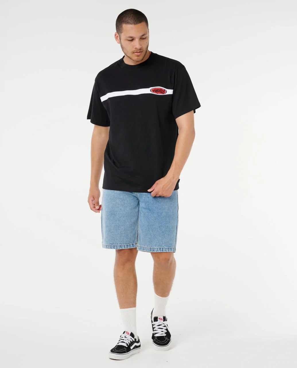 RIPCURL SCRIPT PANEL TEE