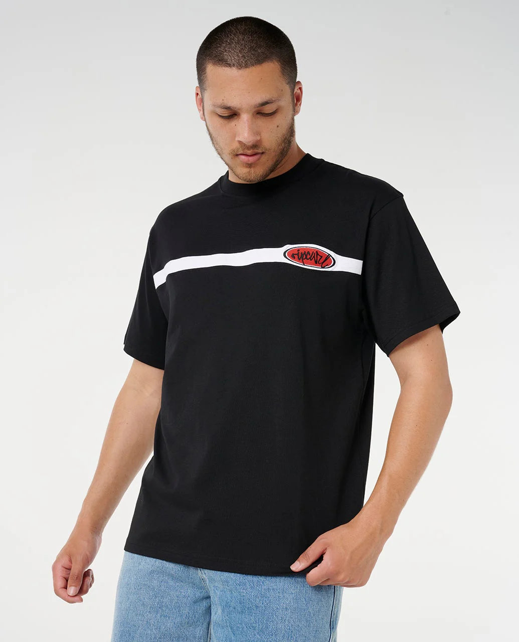 RIPCURL SCRIPT PANEL TEE