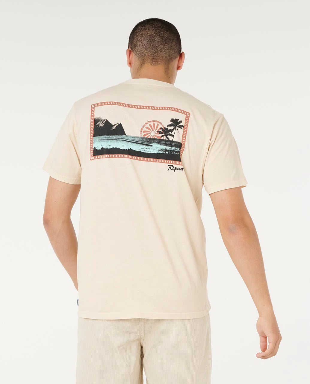 RIPCURL MOD CALI SUNSET MENS TEE