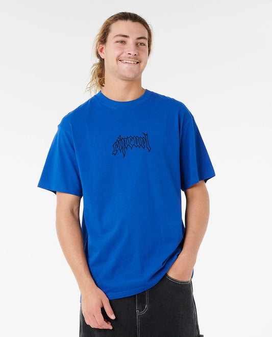RIPCURL ARCHIVE GOTH EMBROIDERY TEE