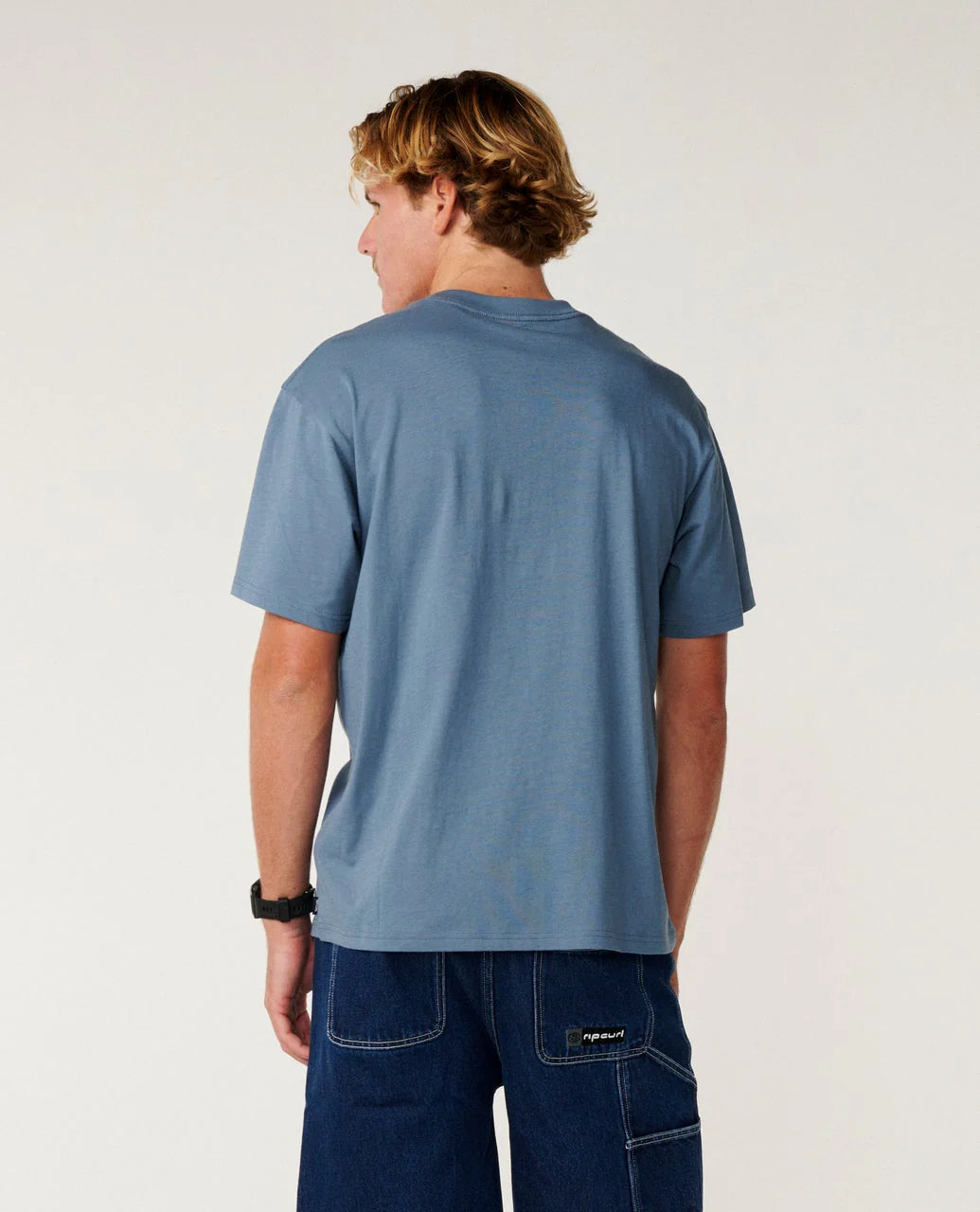 RIPCURL MENS SCRIPT ICON TEE