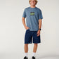 RIPCURL MENS SCRIPT ICON TEE
