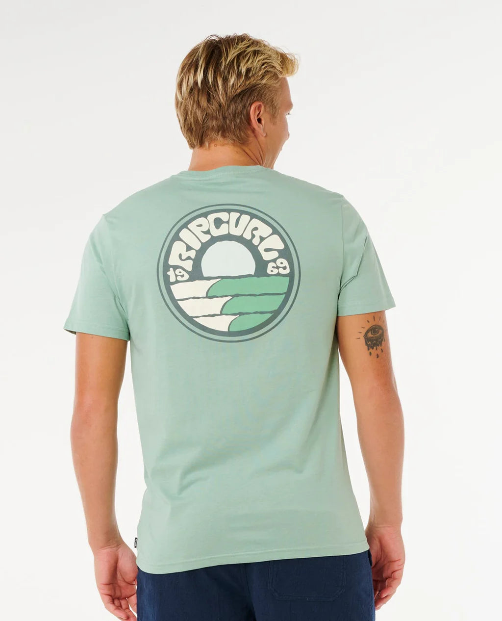 RIPCURL PACIFIC RINSE STACKED TEE