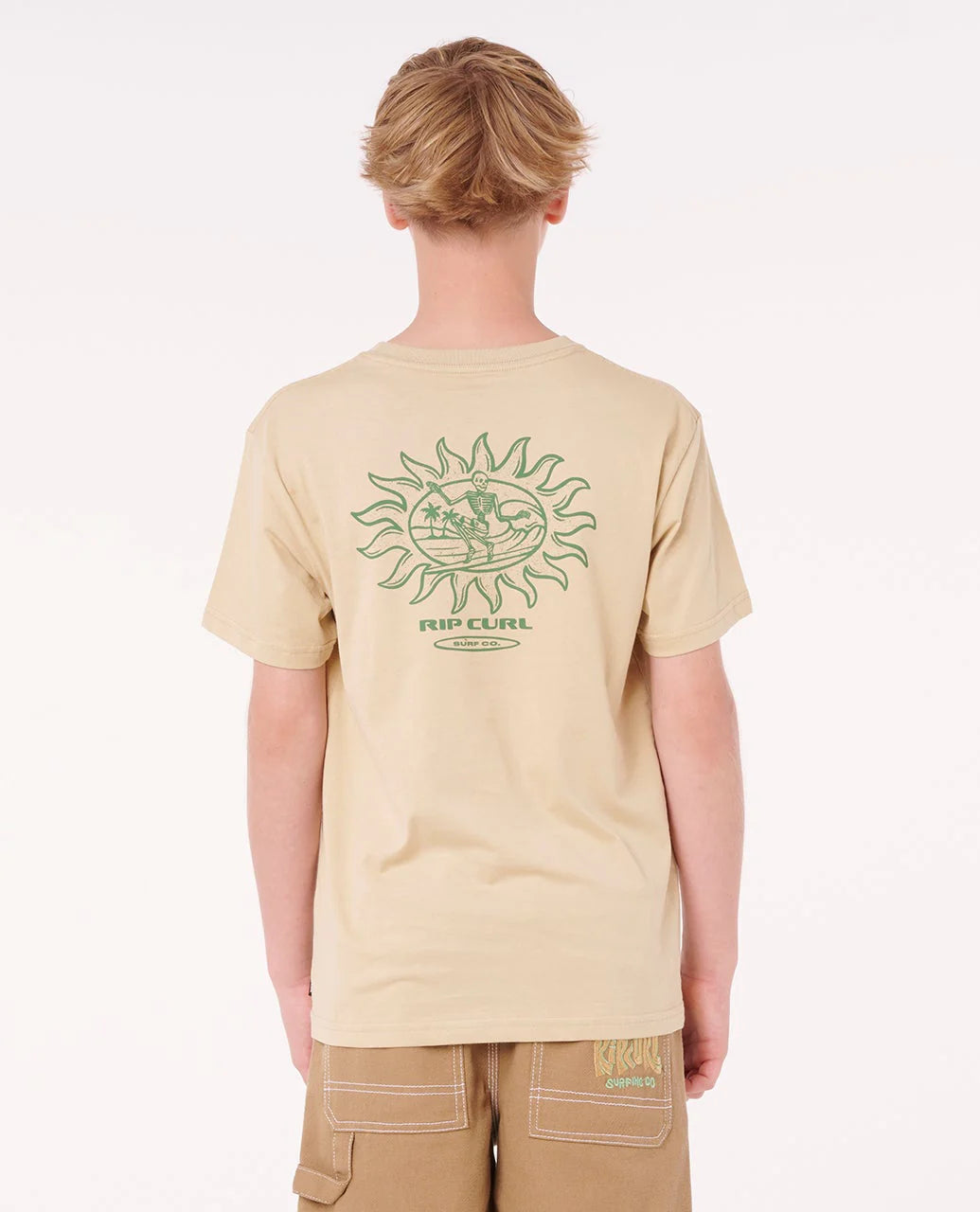 RIPCURL ISLAND PARADISO ART BOYS SS TEE