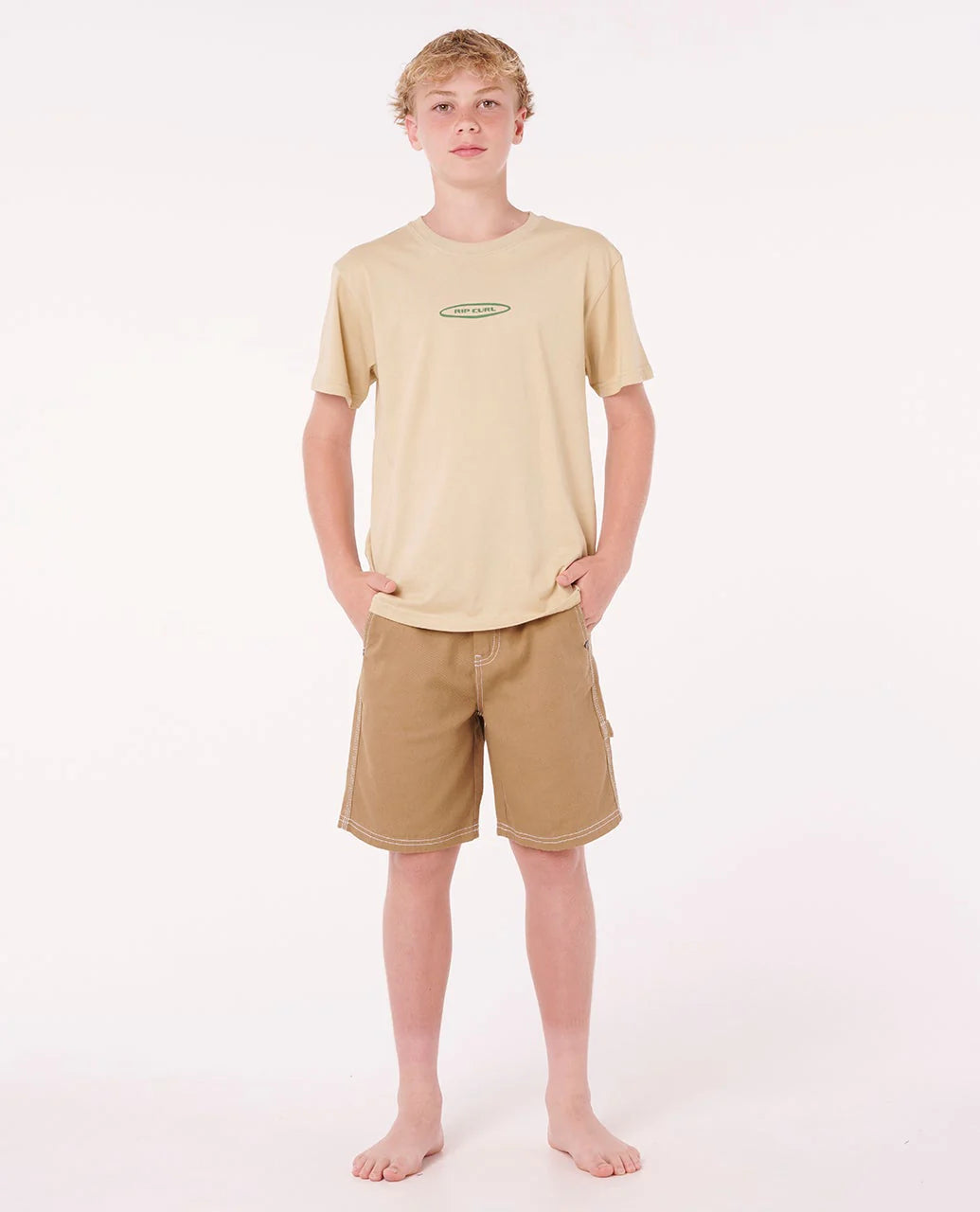 RIPCURL ISLAND PARADISO ART BOYS SS TEE