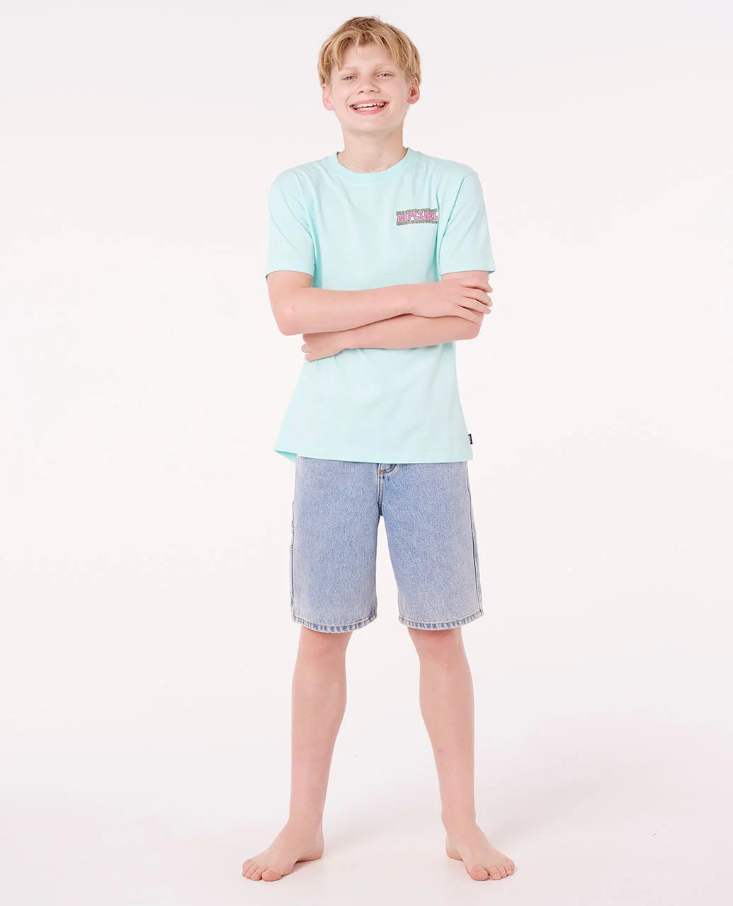 RIPCURL BOYS SHREDDING SS TEE