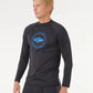 RIPCURL STAPLER UPF L/S RASHSHIRT