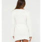 RUSTY LADIES LEO LONG SLEEVE KNIT MINI DRESS