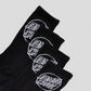 SANTA CRUZ OPTUS DOT CREW SOCKS 4 PK