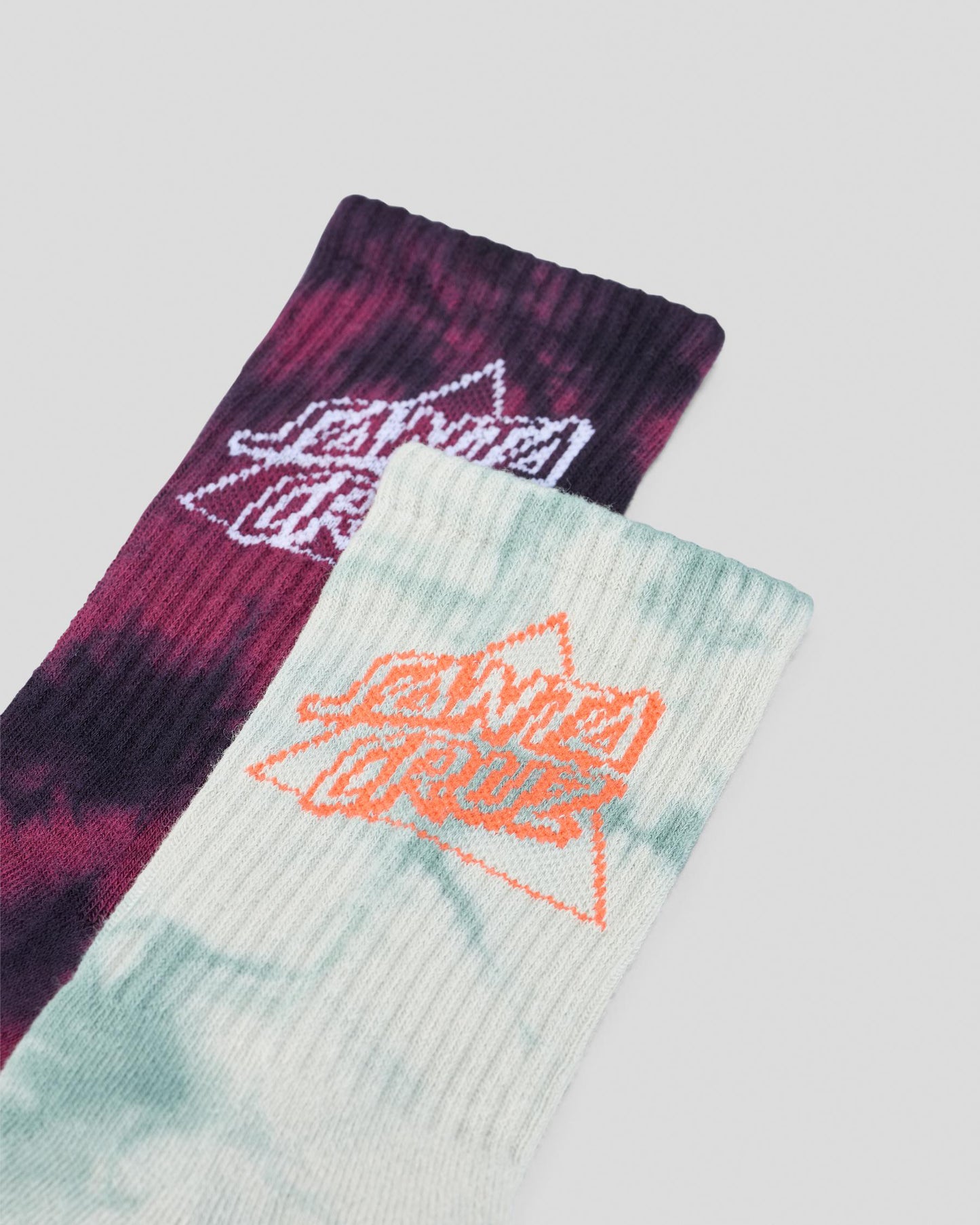 SANTA CRUZ NOT A DOT CREW SOCKS 2 PK