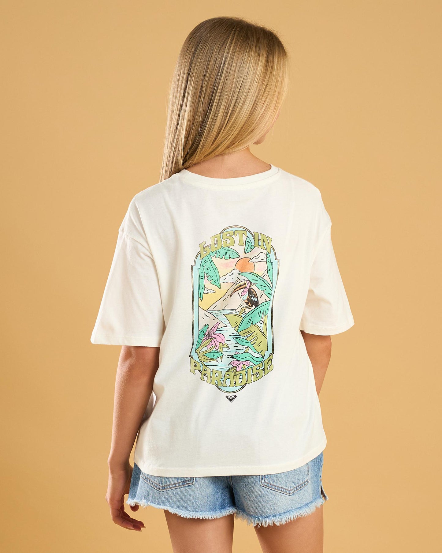 ROXY DAISYLOOSE SEASON GIRLS TEE