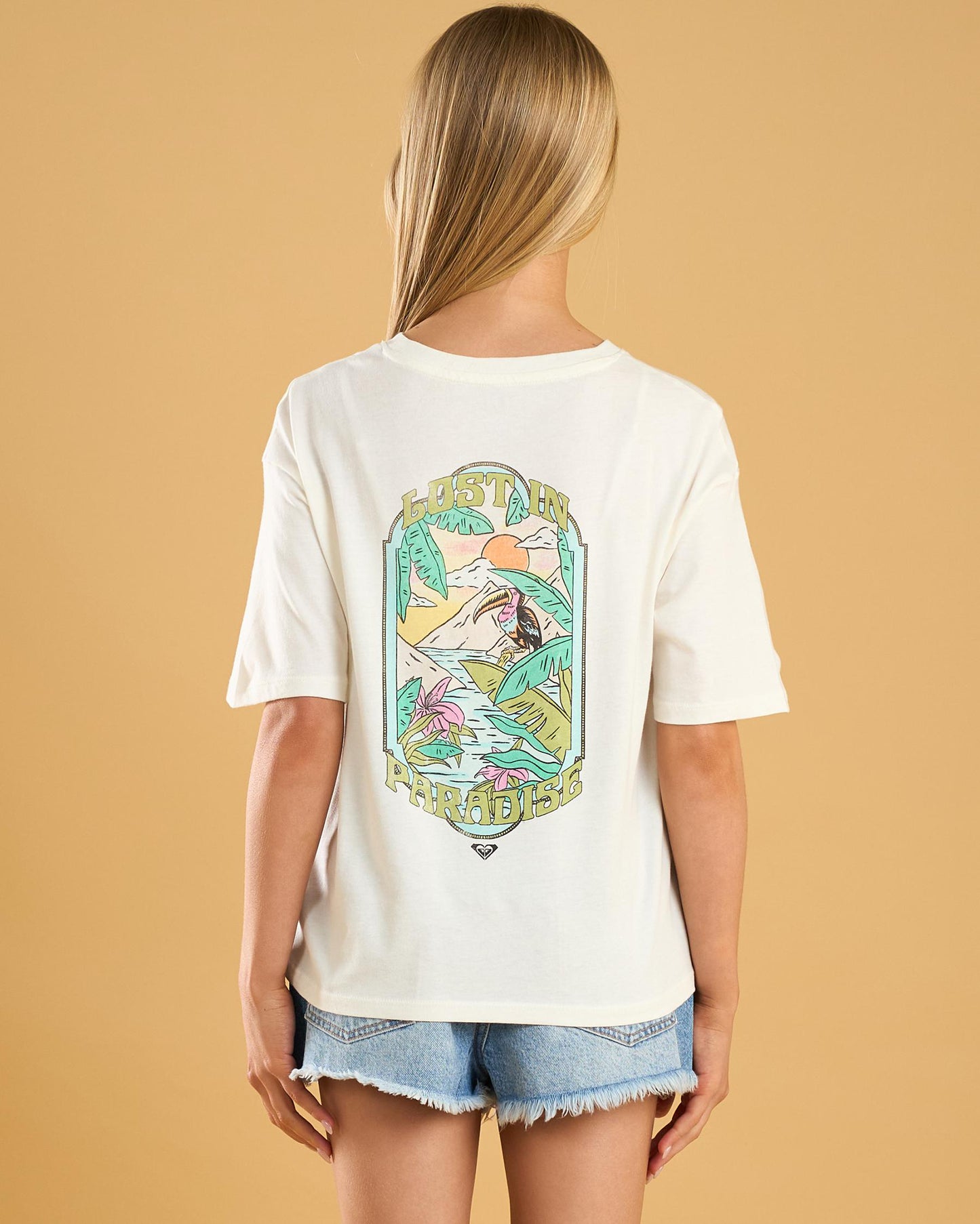 ROXY DAISYLOOSE SEASON GIRLS TEE