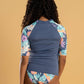 ROXY ACTIVE FLORAL RG 3 PIECE GIRLS SWIM SET