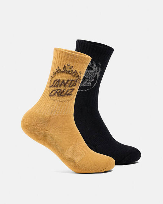 SANTA CRUZ BURNT OPUS CREW SOCK