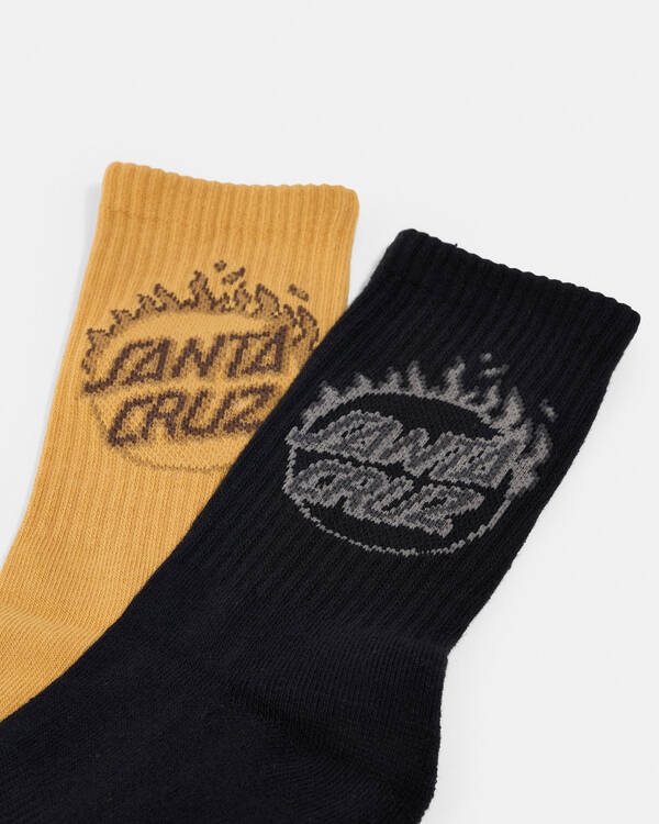 SANTA CRUZ BURNT OPUS CREW SOCK