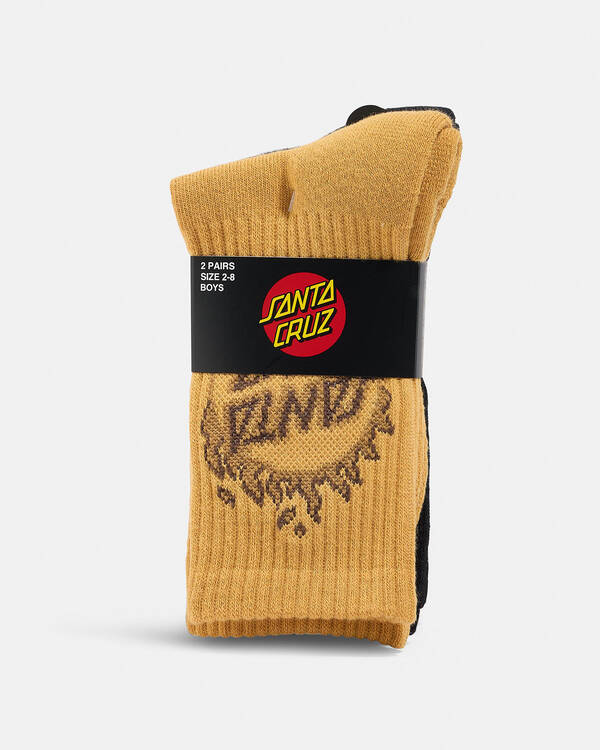 SANTA CRUZ BURNT OPUS CREW SOCK