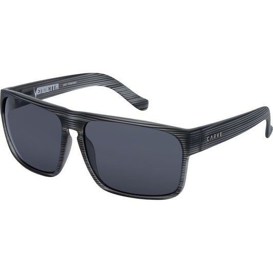 CARVE VENDETTA GREY TRANSLUCENT / STREAKS POLARIZED SUNGLASSES (2457)