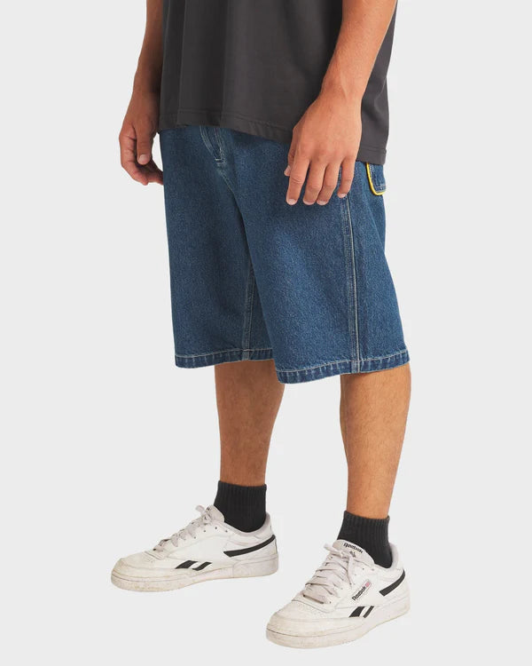 BILLABONG SPEC 73 BAD DOG DENIM SHORTS