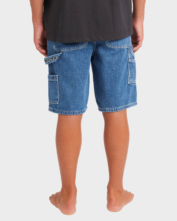 BILLABONG BOYS BAD DOG DENIM SHORTS