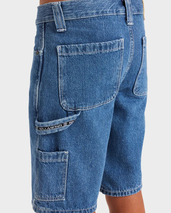 BILLABONG BOYS BAD DOG DENIM SHORTS