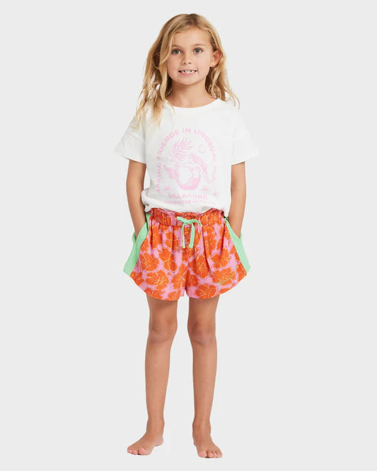 BILLABONG HAPPY HIBISCUS OLLY SHORTS GIRL