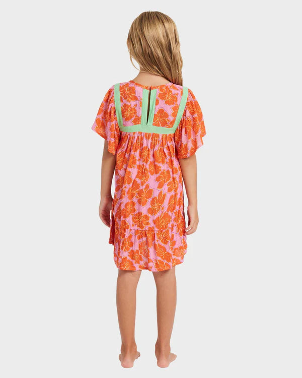 BILLABONG HAPPY HIBISCUS DRESS GIRL