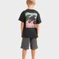 BILLABONG GROMS CRAYON WAVE SS TEE