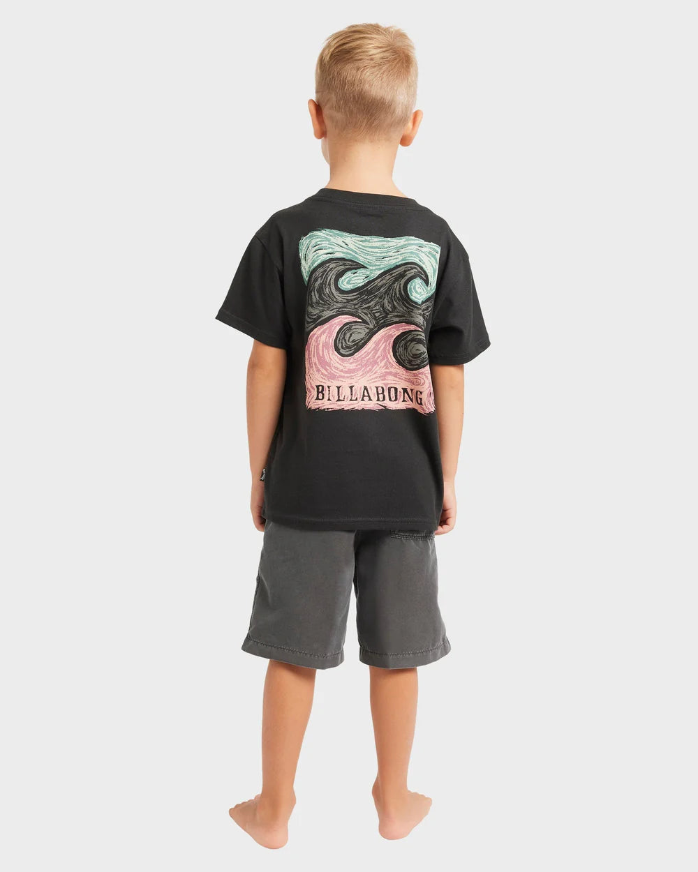 BILLABONG GROMS CRAYON WAVE SS TEE