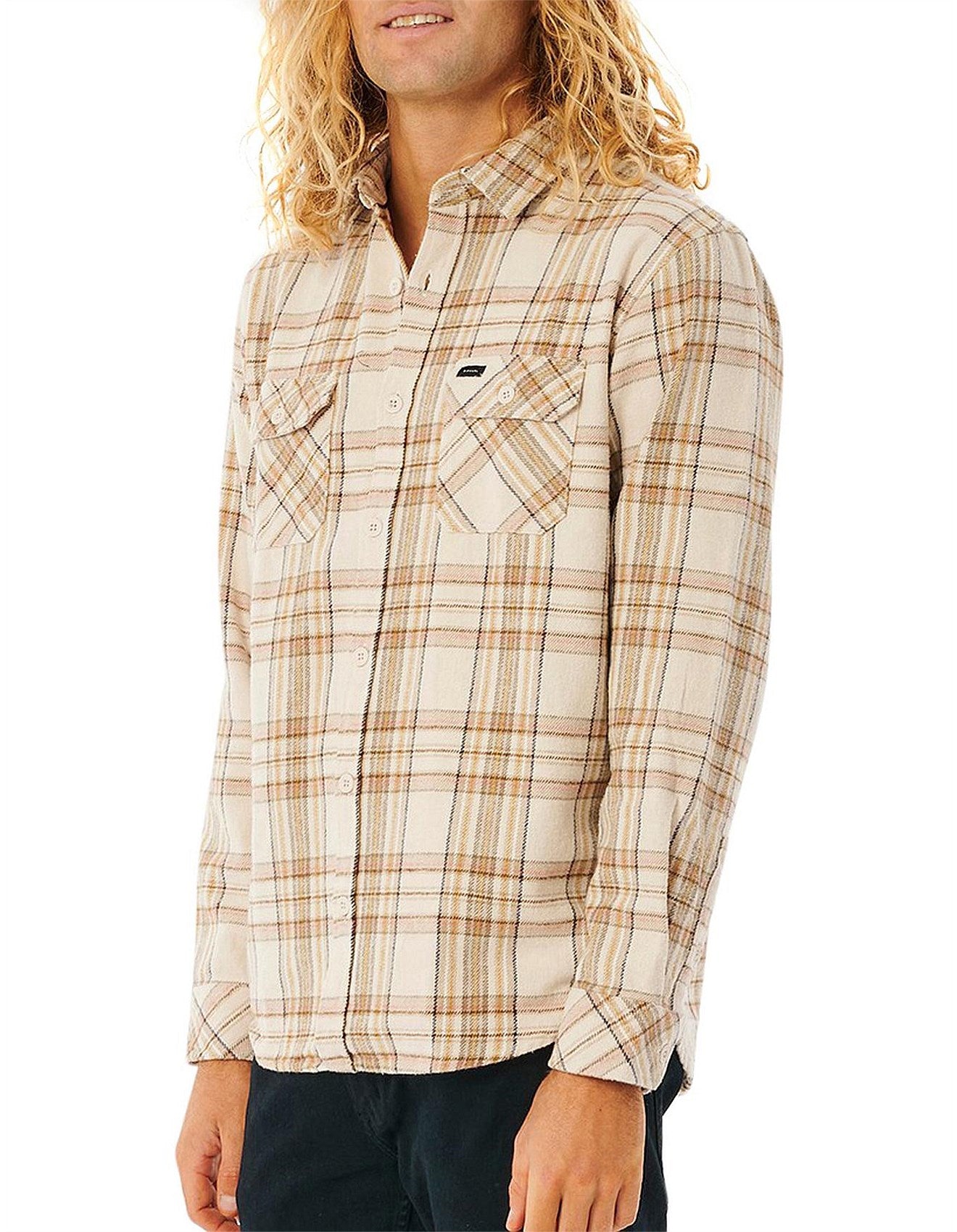 RIP CURL MENS GRIFFIN FLANNEL SHIRT
