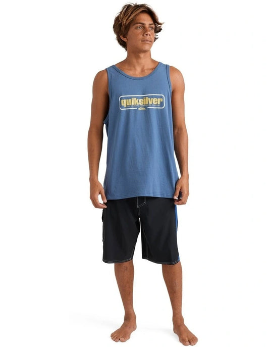 QUICKSILVER MENS RETRO BOX TANK