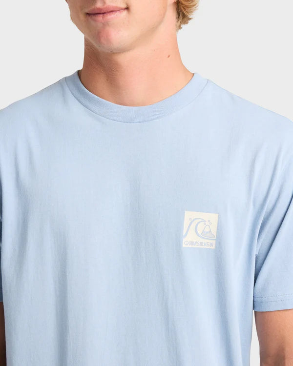 QUICKSILVER OG BOX LOGO SS TEE