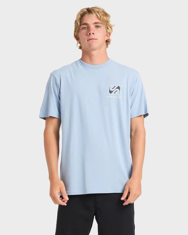 QUICKSILVER MIRROR FLARE SS TEE MEN